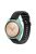 Samsung Galaxy Watch 42mm Szilikon Tok - Keretvédelemmel Cián