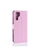 Huawei P30 Pro Notesz Tok Business Series Kitámasztható Bankkártyatartóval Rózsaszín
