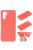 Huawei P30 Pro Tok Szilikon Soft Matte Series Piros