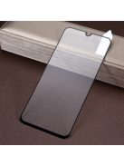 Samsung Galaxy A40 Tempered Glass Kijelzővédő Üveg - FULL SIZE- 3D Fekete