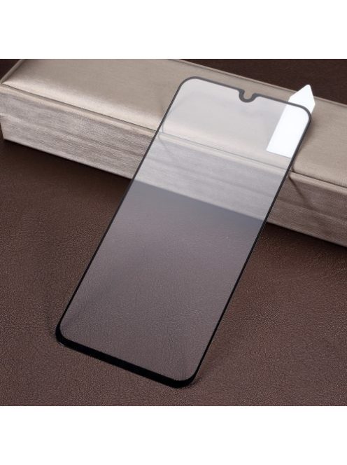 Samsung Galaxy A40 Tempered Glass Kijelzővédő Üveg - FULL SIZE- 3D Fekete