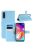 Samsung Galaxy A70 Notesz Tok Business Series Kitámasztható Bankkártyatartóval Világoskék