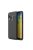 Samsung Galaxy A20e Szilikon Tok Bőrmintázattal TPU Prémium Fekete