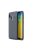 Samsung Galaxy A20e Szilikon Tok Bőrmintázattal TPU Prémium Sötétkék