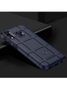 Samsung Galaxy A10 Ütésálló Tok Anti-Shock Series Rugged Shield -RMPACK- Sötétkék