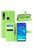 Huawei P Smart Z Notesz Tok Business Series Kitámasztható Bankkártyatartóval Zöld