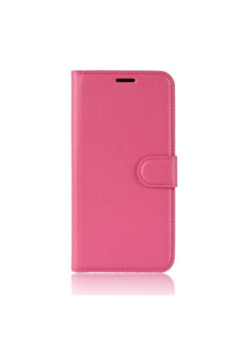 Huawei P Smart Z Notesz Tok Business Series Kitámasztható Bankkártyatartóval Pink