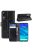 Huawei P Smart Z Bőrtok Notesz Kártyatartóval Kitámasztható Fekete