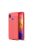 Xiaomi Redmi Note 7 Szilikon Tok Bőrmintázattal TPU Prémium Piros