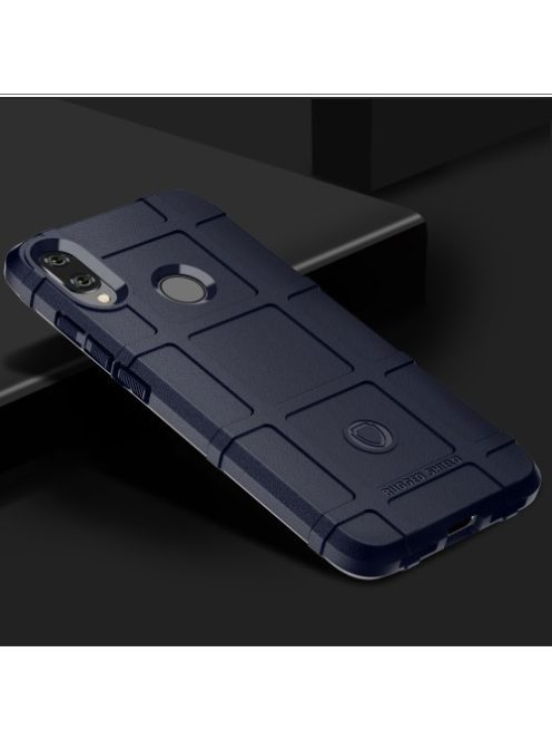 Xiaomi Redmi Note 7 Ütésálló Tok Anti-Shock Series Rugged Shield -RMPACK- Sötétkék