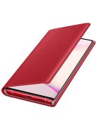 Samsung Galaxy Note 10 Gyári Tok LED View Cover EF-NN970PREGWW Piros