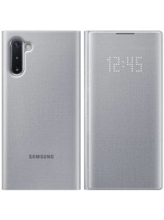   Samsung Galaxy Note 10 Gyári Tok LED View Cover EF-NN970PSEGWW Ezüst