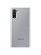 Samsung Galaxy Note 10 Gyári Tok LED View Cover EF-NN970PSEGWW Ezüst