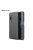 Huawei Honor 20 Szilikon Tok Bőrmintázattal TPU Prémium Fekete