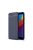 Huawei Y6 2018 Szilikon Tok Bőrmintázattal TPU Prémium Sötétkék