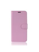 RMPACK Xiaomi Redmi Note 8 Notesz Tok Business Series Kitámasztható Bankkártyatartóval Rózsaszín