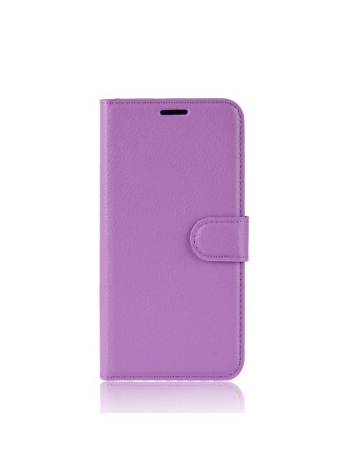 RMPACK Xiaomi Redmi Note 8 Notesz Tok Business Series Kitámasztható Bankkártyatartóval Lila
