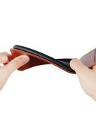 RMPACK Xiaomi Redmi Note 8T Notesz Tok Business Series Kitámasztható Bankkártyatartóval Fekete