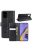RMPACK Samsung Galaxy A51 Bőrtok Notesz Kártyatartóval Kitámasztható Fekete