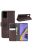 RMPACK Samsung Galaxy A51 Bőrtok Notesz Kártyatartóval Kitámasztható Barna