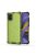 RMPACK Samsung Galaxy A51 Shock-Proof Szilikon Tok Ütésálló Kivitel Honeycomb Style Zöld