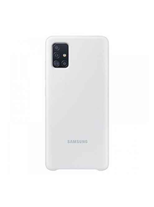 Samsung Galaxy A51 Gyári Tok Szilikon EF-PA515TWEG Fehér