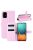 RMPACK Samsung Galaxy A71 Notesz Tok Business Series Kitámasztható Bankkártyatartóval Rózsaszín