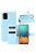 RMPACK Samsung Galaxy A71 Notesz Tok Business Series Kitámasztható Bankkártyatartóval Világoskék