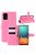 RMPACK Samsung Galaxy A71 Notesz Tok Business Series Kitámasztható Bankkártyatartóval Pink