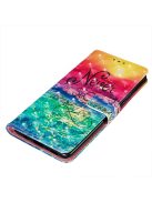 RMPACK Samsung Galaxy A71 Tok Bankkártyatartóval Notesz Mintás Kitámasztható -RMPACK- Life&Dreams LD08