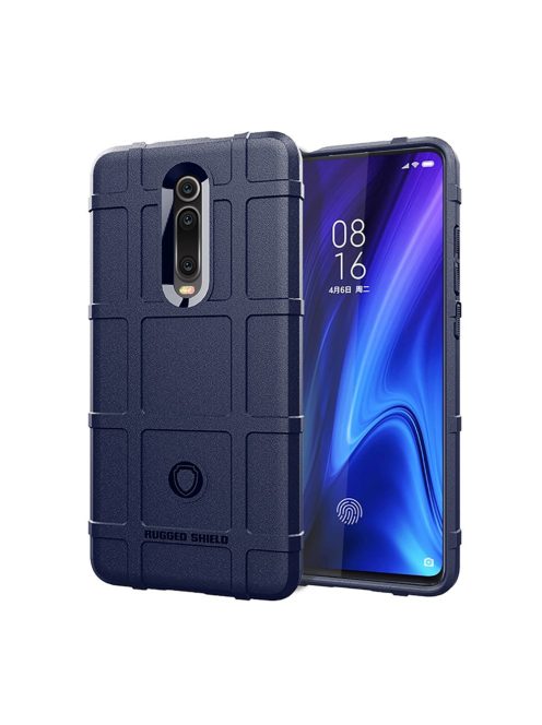 RMPACK Xiaomi Mi 9T Mi 9T Pro Ütésálló Tok Anti-Shock Series Rugged Shield -RMPACK- Sötétkék