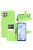 RMPACK Huawei P40 Lite Notesz Tok Business Series Kitámasztható Bankkártyatartóval Zöld