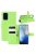 RMPACK Samsung Galaxy S20 Notesz Tok Business Series Kitámasztható Bankkártyatartóval Zöld