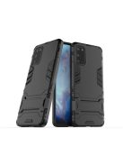 RMPACK Samsung Galaxy S20 Védőtok 2in1 Tok Ütésálló - Kitámasztható TPU Hybrid Fekete