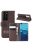 RMPACK Huawei P40 Bőrtok Notesz Kártyatartóval Kitámasztható Barna