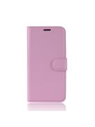 RMPACK Samsung Galaxy A41 Notesz Tok Business Series Kitámasztható Bankkártyatartóval Rózsaszín