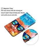 RMPACK Samsung Galaxy A41 Bankkártyatartóval Notesz Mintás Kitámasztható -RMPACK- Life&Dreams LD06