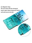 RMPACK Samsung Galaxy A41 Bankkártyatartóval Notesz Mintás Kitámasztható -RMPACK- Life&Dreams LD09