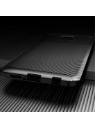 RMPACK Xiaomi Redmi Note 9S / Note 9 Pro Tok Szilikon TPU Carbon Fiber - Karbon Minta Fekete