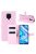 RMPACK Xiaomi Redmi Note 9S / Note 9 Pro Notesz Tok Business Series Kitámasztható Bankkártyatartóval Rózsaszín