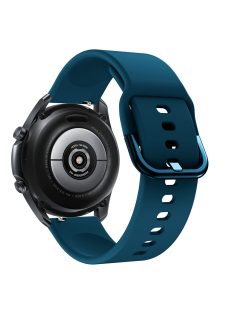   RMPACK Samsung Galaxy Watch 3 45mm Óraszíj Pótszíj Okosóra Szíj Szilikon Nature SötétZöld