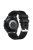 RMPACK Samsung Galaxy Watch 3 45mm Pótszíj Okosóra Szíj Óraszíj Szilikon Sport Style Fekete