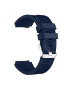 RMPACK Samsung Galaxy Watch 3 45mm Pótszíj Okosóra Szíj Óraszíj Szilikon Sport Style Sötétkék