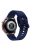 RMPACK Samsung Galaxy Watch 3 41mm Óraszíj Pótszíj Okosóra Szíj Szilikon Nature SötétKék