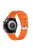 RMPACK Samsung Galaxy Watch 3 41mm Pótszíj Okosóra Szíj Óraszíj Szilikon Sport Style Narancssárga