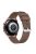 RMPACK Samsung Galaxy Watch 3 41mm Pótszíj Okosóra Szíj Óraszíj Szilikon Sport Style Barna