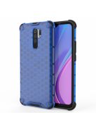 RMPACK Xiaomi Redmi 9 Shock-Proof Szilikon Tok Ütésálló Kivitel Honeycomb Style Kék