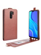 RMPACK Xiaomi Redmi 9 Flip Tok Mágneses Barna