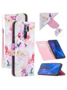 RMPACK Xiaomi Redmi 9 Tok Bankkártyatartóval Notesz Mintás Kitámasztható -RMPACK- Life&Dreams LD09