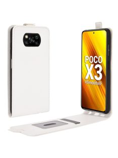 RMPACK Xiaomi Poco X3 Flip Tok Mágneses Fehér